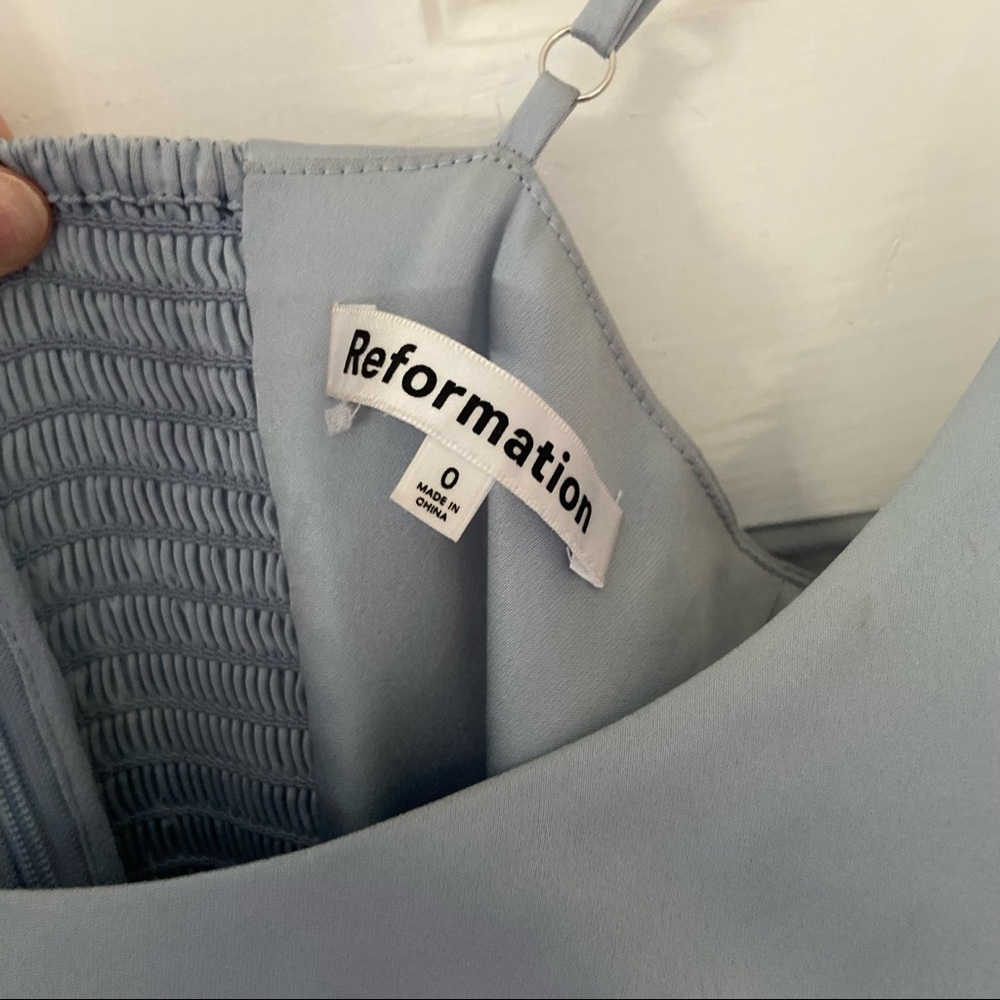 Reformation Light Blue Maxi Dress - Picture 9 of 10